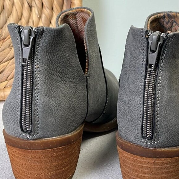 boc Lucy Gray Ankle Boot 9M Boho Festival Business Casual Rodeo Hipster Vibes - Picture 6 of 10